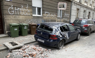 Po jutranjem potresu poziv Zagrebčanom, naj bodo previdni