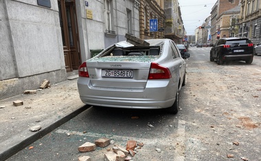 Po jutranjem potresu poziv Zagrebčanom, naj bodo previdni