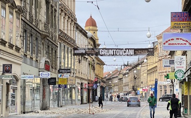 Po jutranjem potresu poziv Zagrebčanom, naj bodo previdni