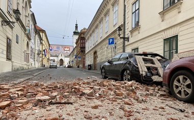 Po jutranjem potresu poziv Zagrebčanom, naj bodo previdni