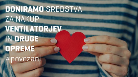 Telekom Slovenije bo vsaki od zdravstvenih ustanov doniral po 20.000 evrov