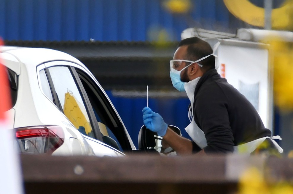 V Kopru z 'drive in' sistemom skrajšali čas testiranj za trikrat (foto: profimedia)