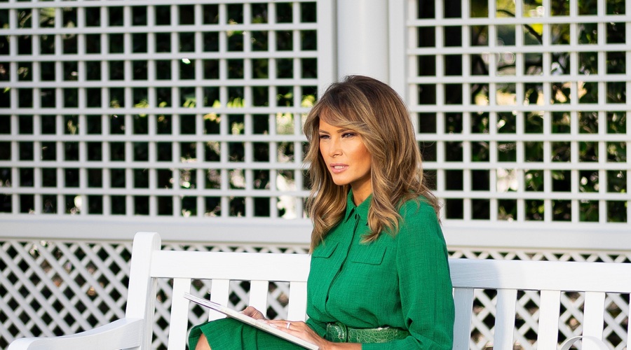 Melania Trump poklicala nosečo soprogo britanskega premierja, ki je zbolela za koronavirusom (foto: Profimedia)
