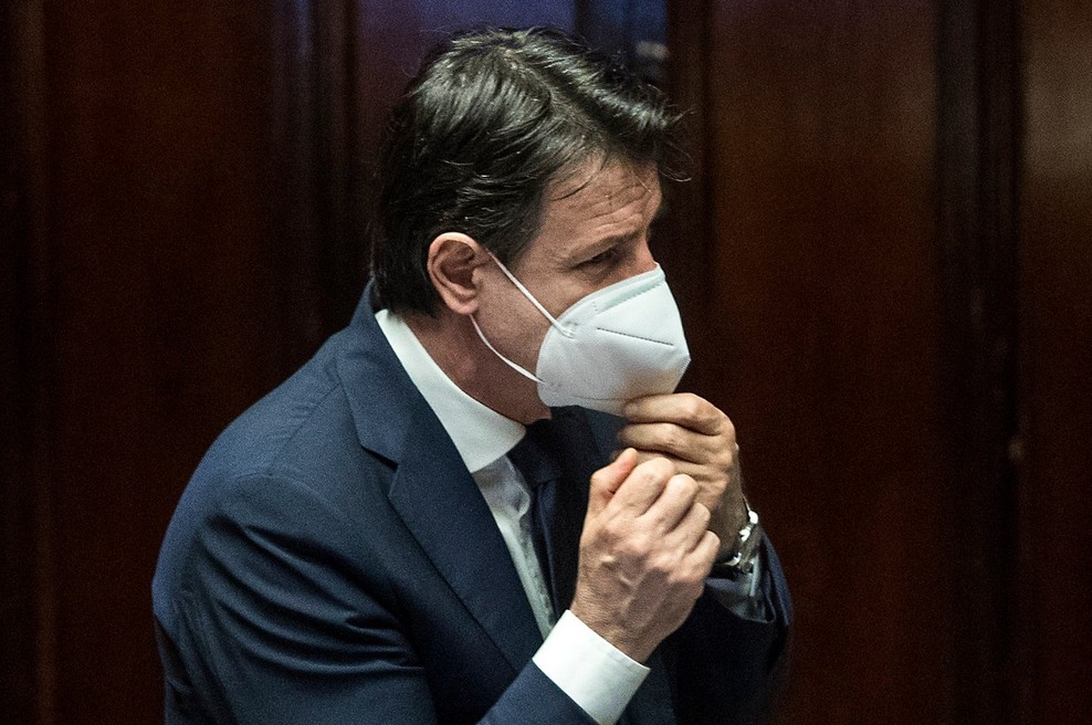 Giuseppe Conte je za Italijo napovedal sprostitvene ukrepe in oživitev gospodarstva po 4. maju (foto: profimedia)