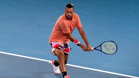 Teniški igralec Stefanos Tsitsipas si je privoščil soigralca Nicka Kyrgiosa