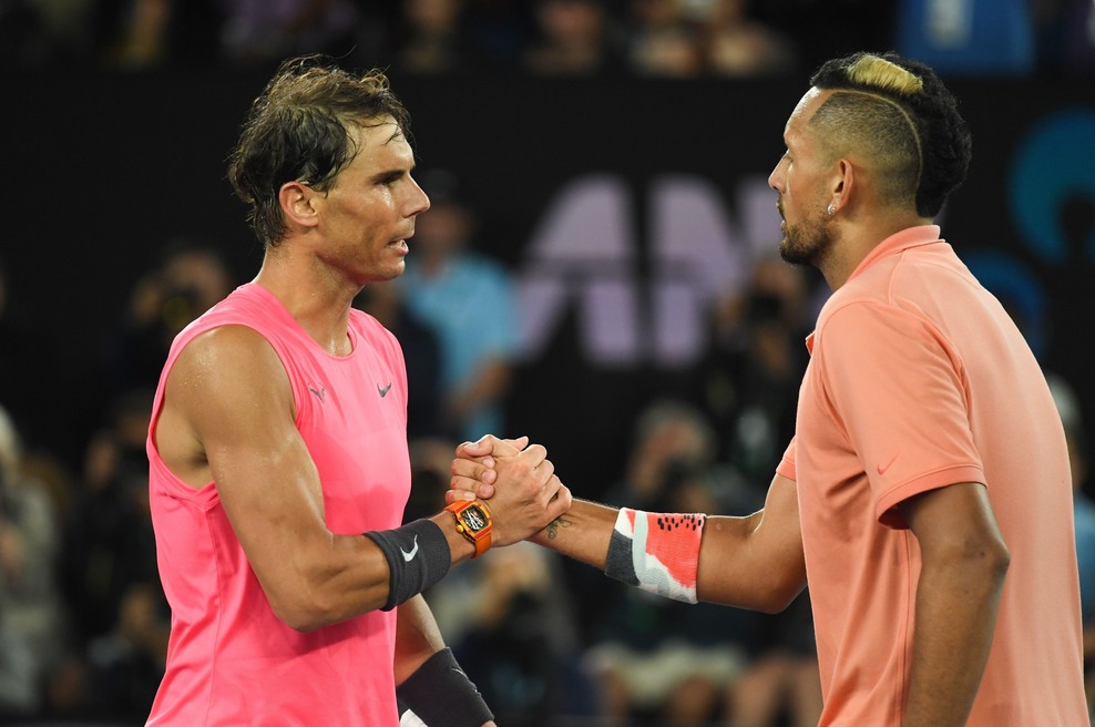 Kyrgios in Nadal se ne marata. Zdaj Avstralec Španca vabi na pogovor v živo. (foto: profimedia)