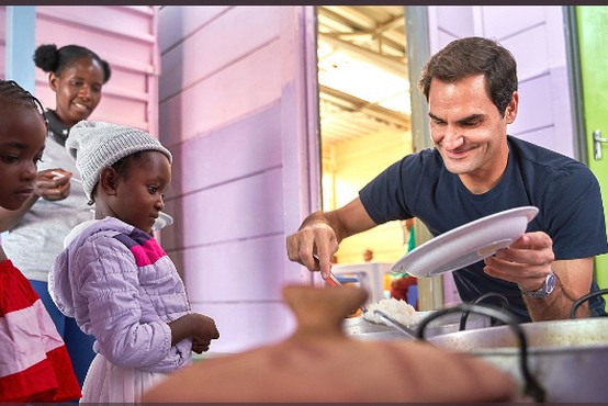 Roger Federer doniral milijon dolarjev ogroženim družinam v Afriki