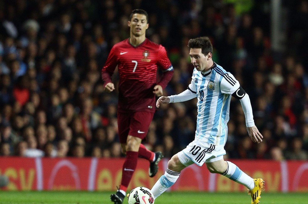Messi o velikem rivalu Ronaldu: "Je napadalec s plenilskim nagonom" (foto: Profimedia)