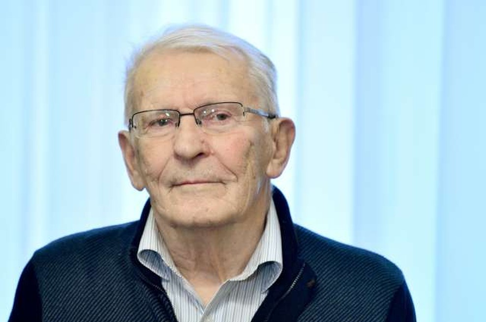 Poslovil se je starosta slovenskega alpinizma Tone Škarja (foto: STA/Tamino Petelinšek)