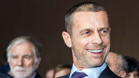 Predsednik Uefe Aleksander Čeferin je optimističen