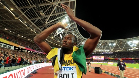 Hitri Bolt postal očka, veselo novico oznanil kar premier Jamajke