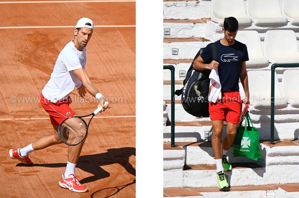 Ne samo nogometaši, vrnil se je tudi Novak Đoković (foto: Marbellachick)