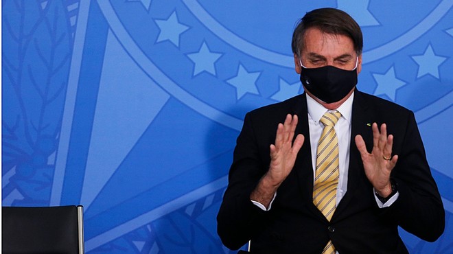 Ob arogantnem predsedniku se je Brazilija povzpela na drugo mesto po okužbah (foto: profimedia)