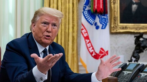 Twitter skril tvit Donalda Trumpa (ker je podpiral nasilje)