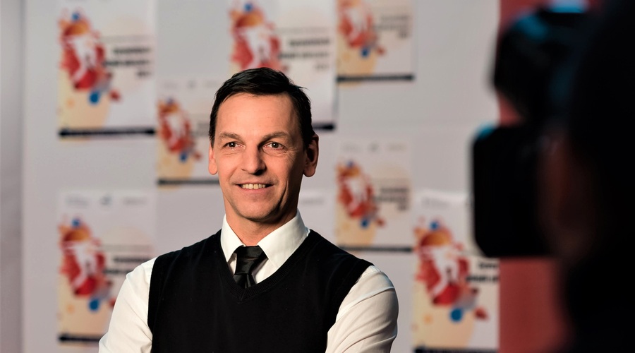 Tomaž Rode: "Prepričan sem, da bodo televizijski gledalci čutili energijo na odru." (foto: Tomaž Rode/osebni arhiv)