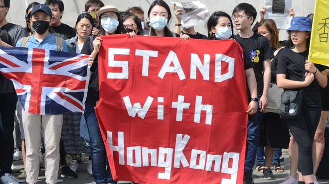 Boris Johnson milijonom v Hongkongu obljubil vizume (foto: Profimedia)