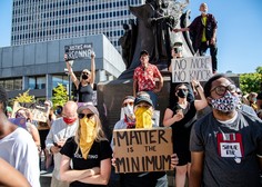 Protesti proti policijskemu nasilju v ZDA sprožili odstranjevanje spornih simbolov