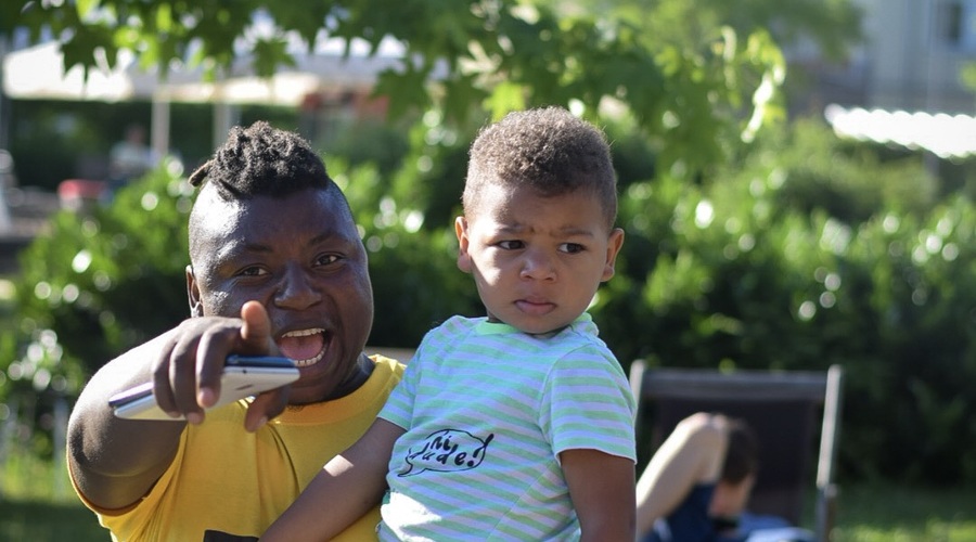 Daniel Nzotam: "Kot rasno mešana družina smo v Ljubljani skorajda nezaželeni kot najemniki" (foto: Cherry Black)