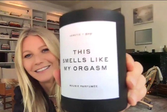 Gwyneth Paltrow ponovno šokira – tokrat s svečo, ki diši po njenem orgazmu