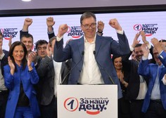 Na volitvah v Srbiji prepričljiva zmaga Vučićeve SNS