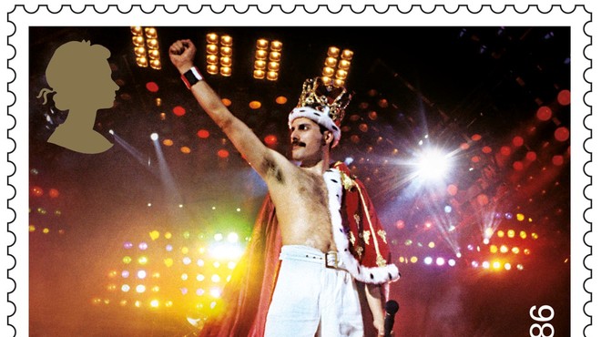 Po skupinah Beatles in Pink Floyd je britanska pošta z znamkami počastila še zasedbo Queen (foto: profimedia)