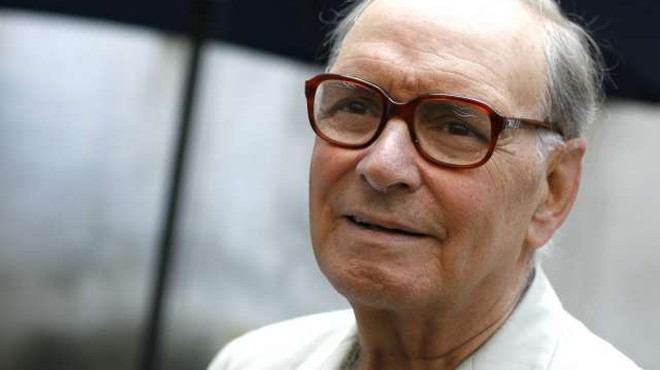 V 92. letu se je poslovil velikan filmske glasbe Ennio Morricone (foto: Domen Grögl/STA)