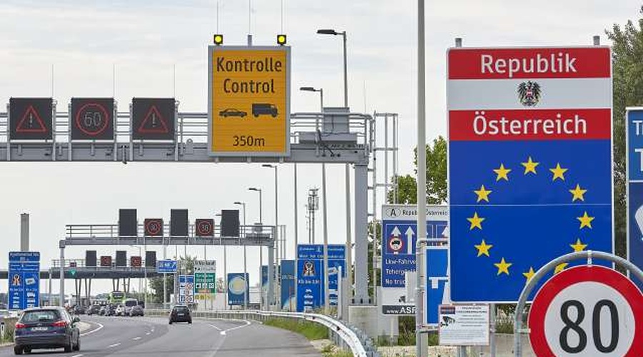 Avstrija zaostrila nadzor na mejah s Slovenijo in Madžarsko (foto: Xinhua/STA)