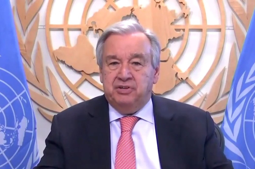 Antonio Guterres: Na kolena nas je spravil mikroskopski virus in razgalil krhki skelet naše družbe (foto: profimedia)