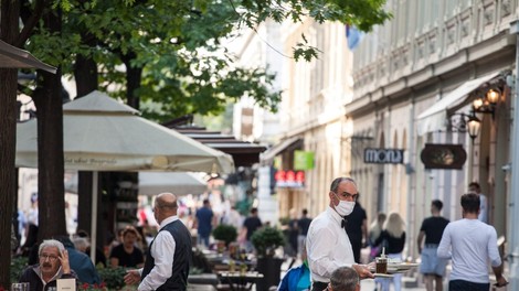 Širjenje okužbe v Srbiji ter Bosni in Hercegovini ne pojenjuje