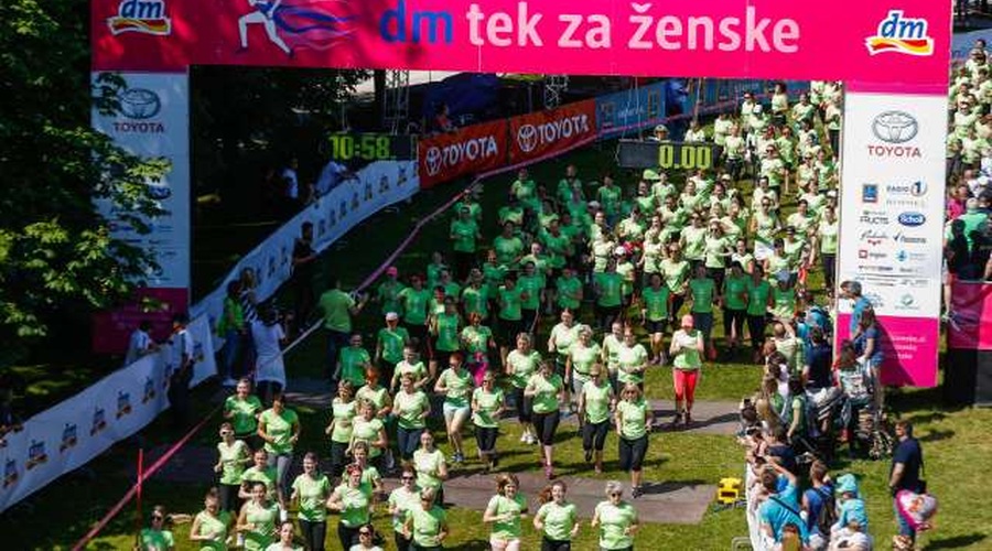 15. dm tek za ženske prestavljen na leto 2021 (foto: Anže Malovrh/STA)