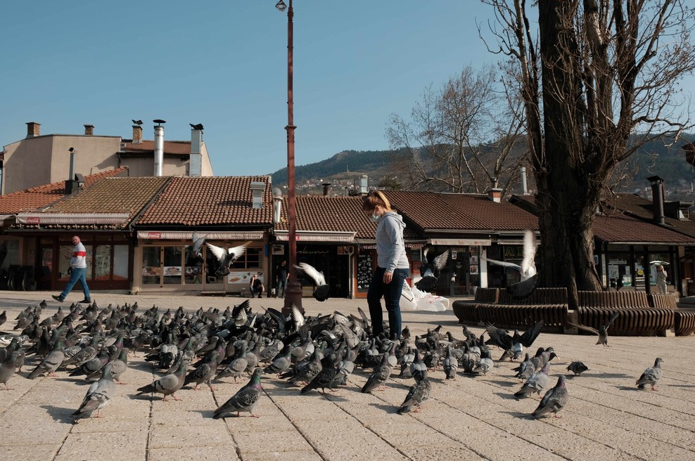 V Bosni in Hercegovini so v zadnjih 24 urah potrdili 324 novih okužb (foto: Profimedia)