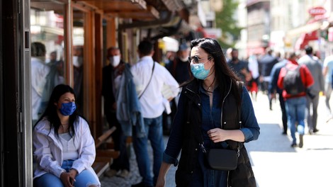 V Bosni in Hercegovini so v zadnjem dnevu potrdili 343 novih okužb