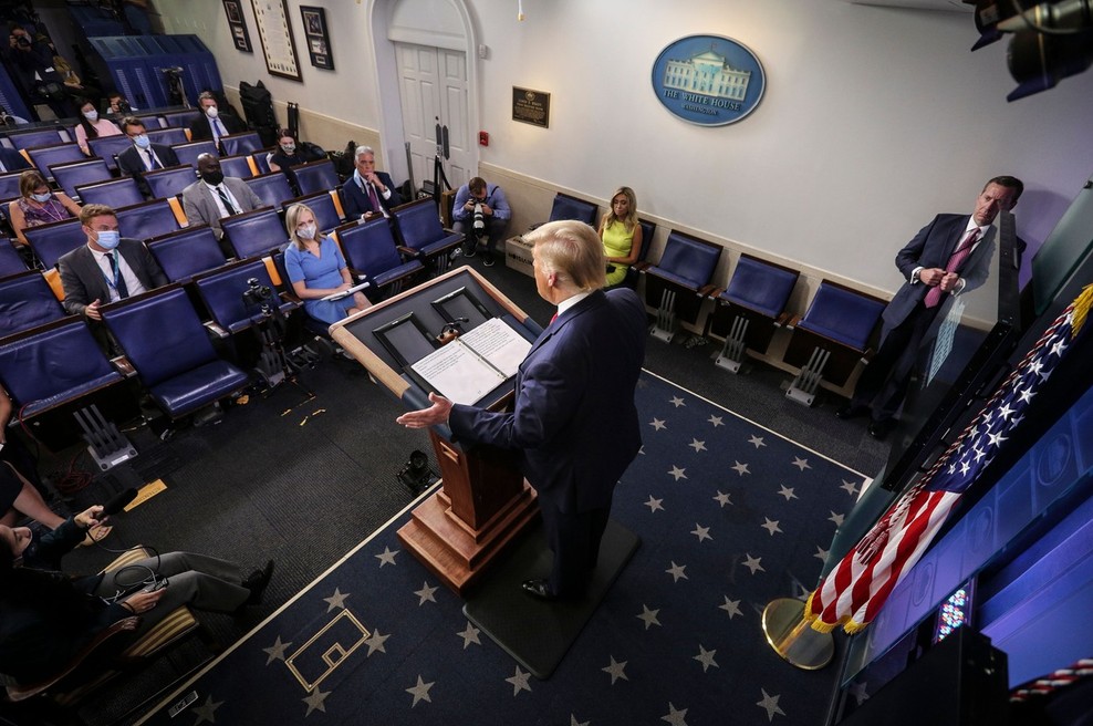 Donald Trump predlaga preložitev novembrskih predsedniških volitev (foto: profimedia)
