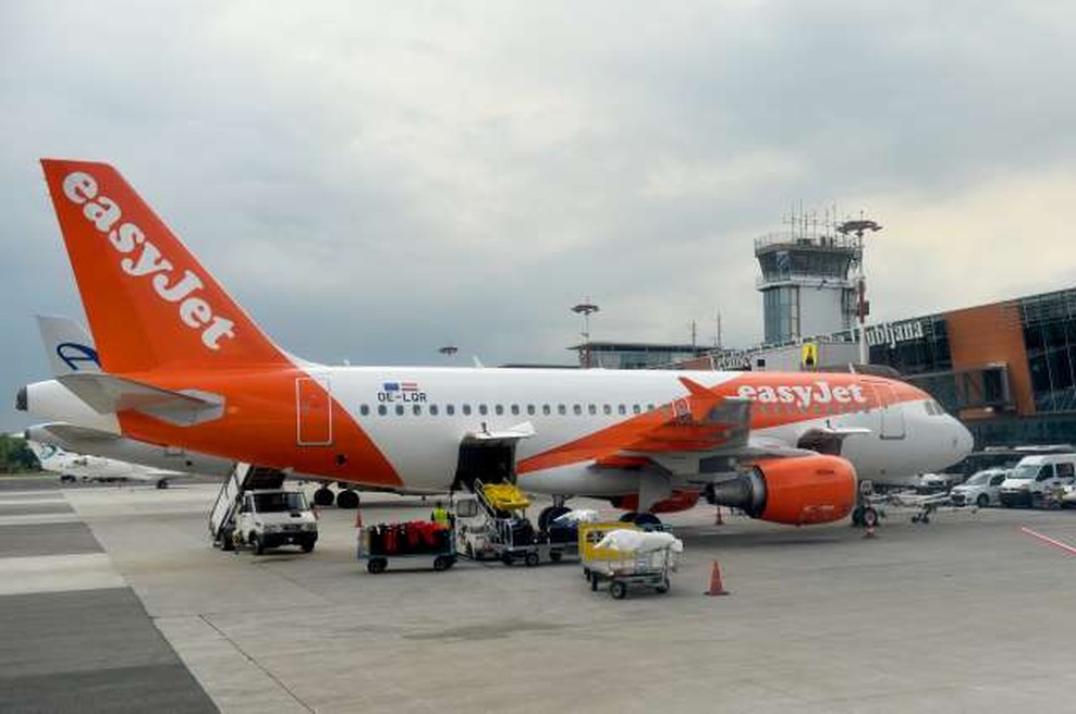Easyjet v trimesečju s pričakovano izgubo, v družbi z optimizmom zrejo v prihodnost (foto: Tamino Petelinšek/STA)