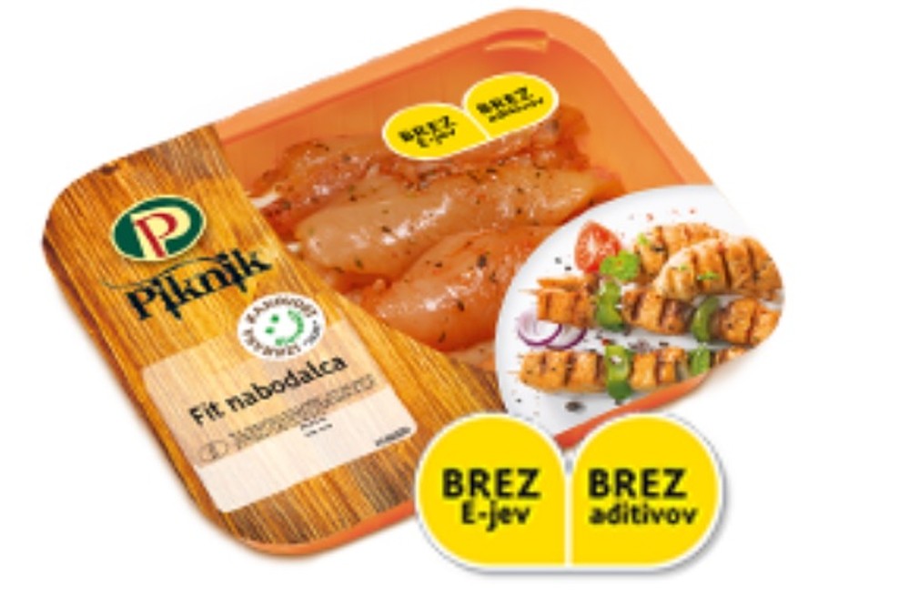 V piščančjih nabodalcih PP Piknik Fit našli salmonelo, zato objavljen odpoklic (foto: ZPS)