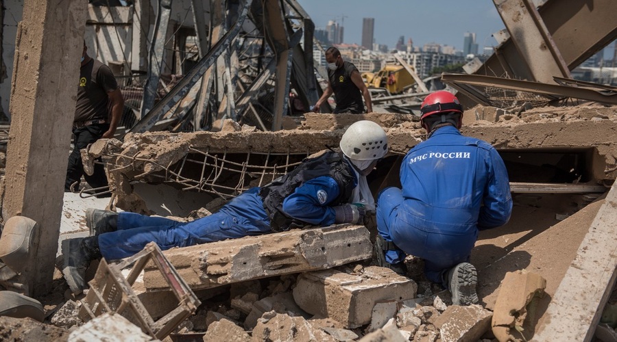 V Združenih narodih si prizadevajo, da bi pomagali razdejanemu Bejrutu (foto: profimedia)