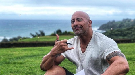 Dwayne Johnson drugo leto zapored na vrhu lestvice najbolje plačanih igralcev