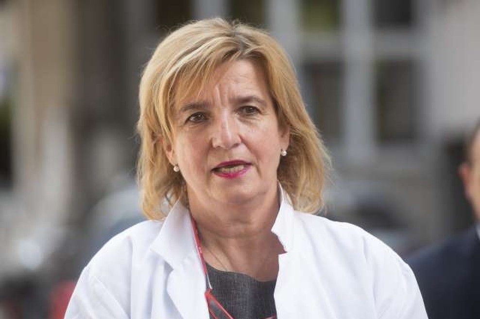 Bojana Beović: Potrebovali bi več hitrih testov, a so težave z dobavo (foto: Bor Slana/STA)