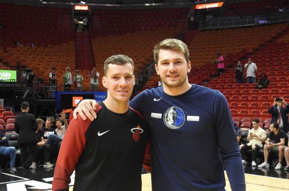Danes začetek končnice NBA, v kateri bodo sodelovali tudi trije Slovenci (foto: Slavko Baranja/STA)