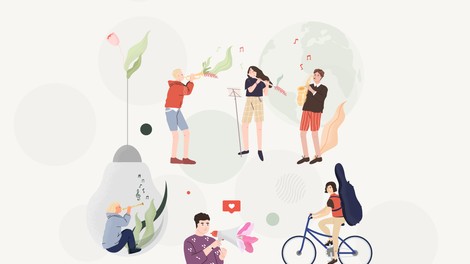 LIFE IP Care4Climate: z glasbo do prehoda v nizkoogljično družbo