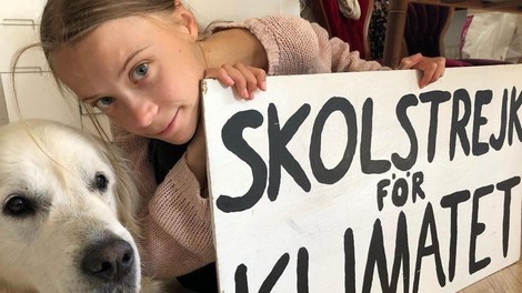 Greta Thunberg se po letu premora vrača v šolo