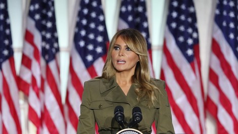 Melania Trump: Imate predsednika, ki se ne bo nikoli nehal boriti za vas in vaše družine