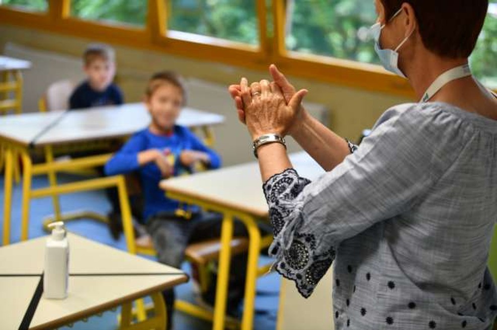 Po oceni ministrice so šole na začetek novega šolskega leta pripravljene (foto: Tamino Petelinšek/STA)