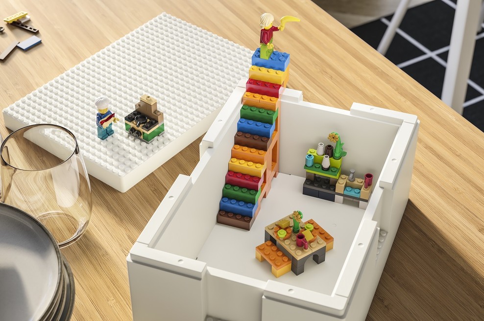 Le kaj si lahko obetamo od sodelovanja znamk Lego in Ikea? (foto: Ikea/Lego)
