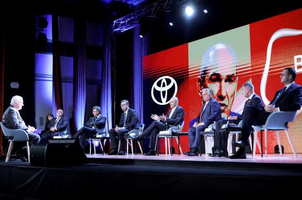 15. Blejski strateški forum kljub pandemiji postregel z najvišjo udeležbo doslej (foto: Daniel Novakovič/STA)