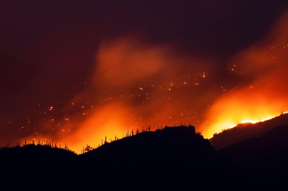 V plamenih na zahodu ZDA doslej ugasnilo najmanj 27 življenj (foto: profimedia)