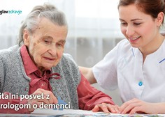 Digitalni posvet z nevrologom dr. Zvezdanom Pirtoškom o demenci