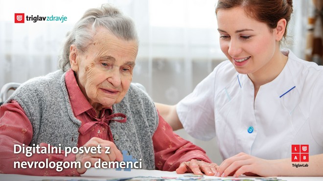 Digitalni posvet z nevrologom dr. Zvezdanom Pirtoškom o demenci (foto: Triglav Press)