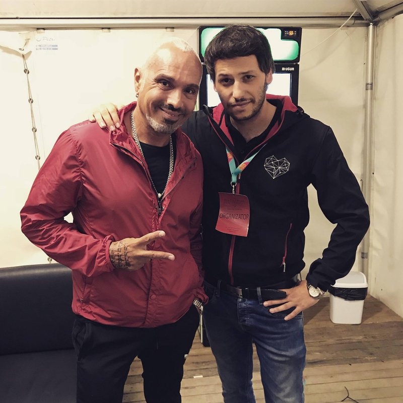 David Morales, ameriški house producent in DJ, v Hočah leta 2018.