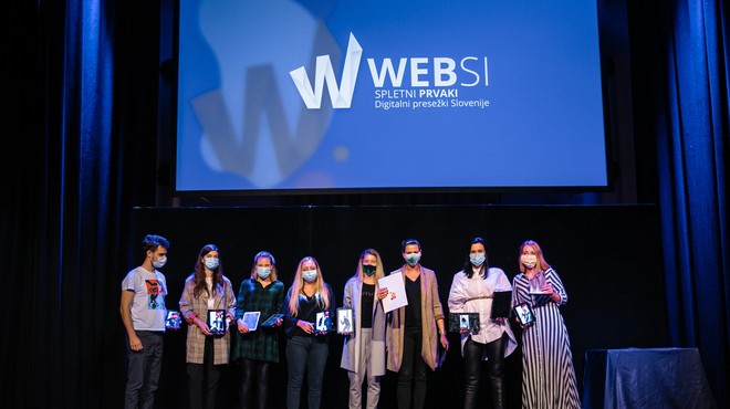 Razglašeni WEBSI Spletni prvaki 2020; med agencijami je slavila Agencija 101, med naročniki pa podjetje A1 (foto: Websi)